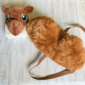 Brown Plush Camel Costume accessories for kids or adults